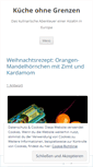 Mobile Screenshot of kuecheohnegrenzen.com